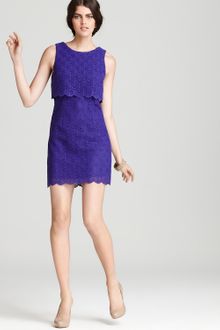 Laundry By Shelli Segal Lace Dress - Lyst