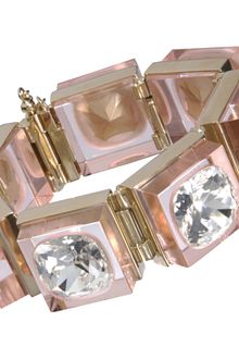 Nina Ricci Plexiglass Crystal Bracelet - Lyst