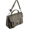 Proenza Schouler Ps1 Medium Python Suede in Gray (green) - Lyst