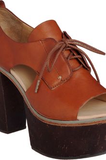 Rag & Bone Cutout Platform Sandal - Lyst