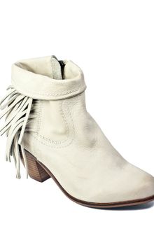 Sam Edelman Booties Louie Fringe - Lyst