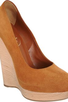 Yves Saint Laurent Platform Wedge Pump - Lyst
