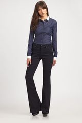 Burberry Removable Collar Blouse