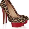 Charlotte Olympia Polly Calf Hair and Patentleather Pumps in Animal (leopard) - Lyst