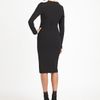 Dolce & Gabbana Square Neck Dress in Black - Lyst