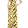 Duro Olowu Printed Silk Satin Gown in Yellow - Lyst