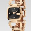 Gucci Diamond Accented Pink Goldtone Physical Vapor Deposition Watch in Gold - Lyst
