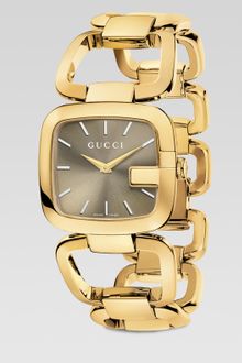Gucci Goldtone Physical Vapor Deposition Watch - Lyst