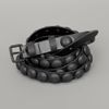 Haute Hippie Studded Belt Matte Black in Black - Lyst