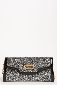 Jimmy Choo Glitter Clutch - Lyst