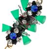Marni Crystal and Paillette Confetti Bracelet in Green (gold) - Lyst