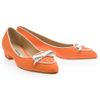Oscar De La Renta Ripley Loafer in Orange (coral) - Lyst