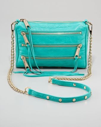 Rebecca Minkoff Mini Mac Crossbody Bag Bright Green - Lyst