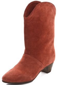 See By Chloé Low Heel Mid Calf Boots - Lyst