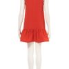Topshop Drop Waist Shift Dress in Red - Lyst
