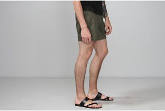 A.ok Chino Shorts Army - Lyst