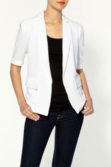 BCBGMAXAZRIA Boxy Blazer - Lyst