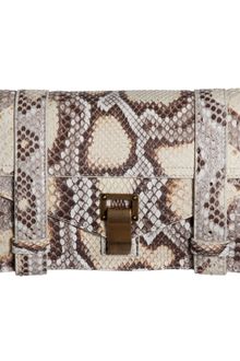 Proenza Schouler Ps1 Pochette Bleached Python - Lyst