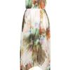 Topshop Pixelated Waist Maxi Dress in White - Lyst