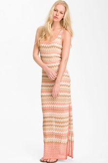 Haute Hippie Flame Stitch Maxi Dress - Lyst