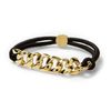Marc By Marc Jacobs Sporty Turnlock Bracelet in Gold (oro/black) - Lyst