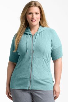 Zella Supersoft Short Sleeve Hoodie - Lyst