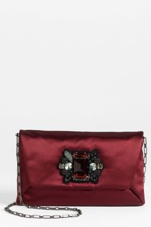 Lanvin Satin Evening Pouch - Lyst