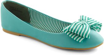 ModCloth Sail Bow Flat - Lyst