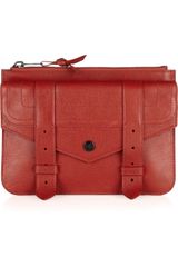 Proenza Schouler Ps1 Medium Texturedleather Pouch