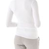 T By Alexander Wang Mock Neck Thermal Top in White - Lyst