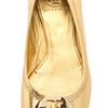 Tory Burch Reva Metallic Flats in Gold - Lyst