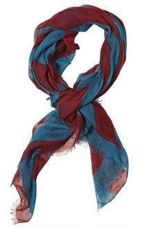 Burberry Prorsum Printed Modal Cashmere Light Gauze Scarf - Lyst