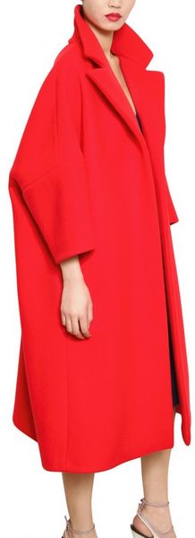 Jil Sander Wool Cashmere Soft Melton Coat - Lyst