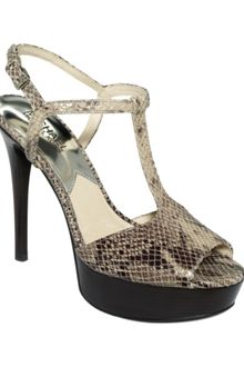 Michael Kors Felicia Tstrap Platform Sandals - Lyst