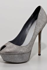 Sergio Rossi Cachet Metallic Pump