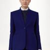 Stella Mccartney Wool Twill Jacket in Blue (midnight) - Lyst