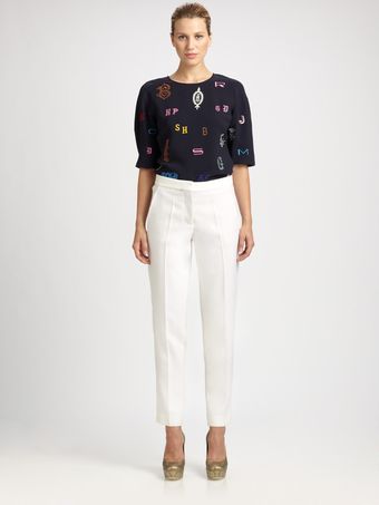 Stella McCartney Cady Monogram Top - Lyst
