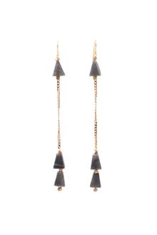 Vanessa Mooney Pyramid Earrings - Lyst
