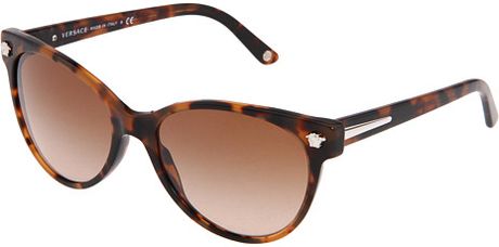 Versace Sunglasses in Brown (t) - Lyst