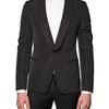 Viktor & Rolf Pleated Taffeta Jacket in Black for Men - Lyst