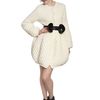 Alexander Mcqueen Honeycomb Wool Knit Coat in Beige (white) - Lyst