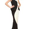 Antonio Berardi Embroidered Rayon Cady Long Dress in Black - Lyst