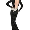 Balmain Eagle Embroidery Viscose Jersey Dress in Black - Lyst