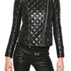 Balmain Quilted Techno Cotton and Nylon Jacket in Black - Lyst
