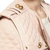 Balmain Quilted Oversize Nappa Leather Jacket in Pink - Lyst