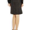 Bottega Veneta Paneled Woolblend Skirt in Black - Lyst
