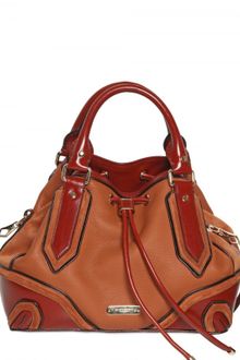 Burberry Prorsum Small Earlsburn Leather Top Handle - Lyst