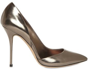 Casadei 110mm Metallic Calf Asymmetric Pumps - Lyst