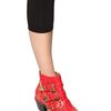 Chloé 45mm Susannah Studded Low Boots in Red - Lyst