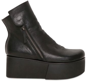 Cinzia Araia 70mm Calfskin Boot Wedges - Lyst